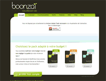Tablet Screenshot of boonzai.com